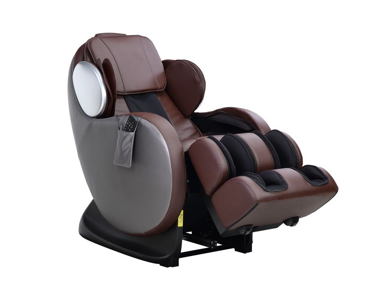 Pacari Chocolate Synthetic Leather Massage Chair