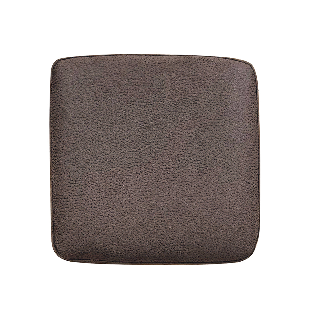 Acoose Brown Fabric Ottoman