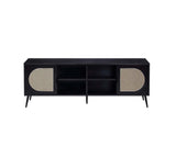 Colson Black Finish Tv Stand