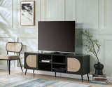 Colson Black Finish Tv Stand