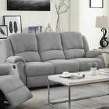 Zorina Gray Fabric Sofa