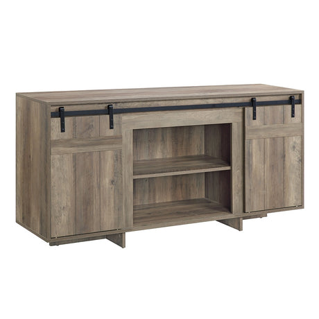 Bellarosa Gray Washed Finish Tv Stand