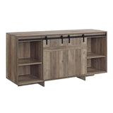 Bellarosa Gray Washed Finish Tv Stand