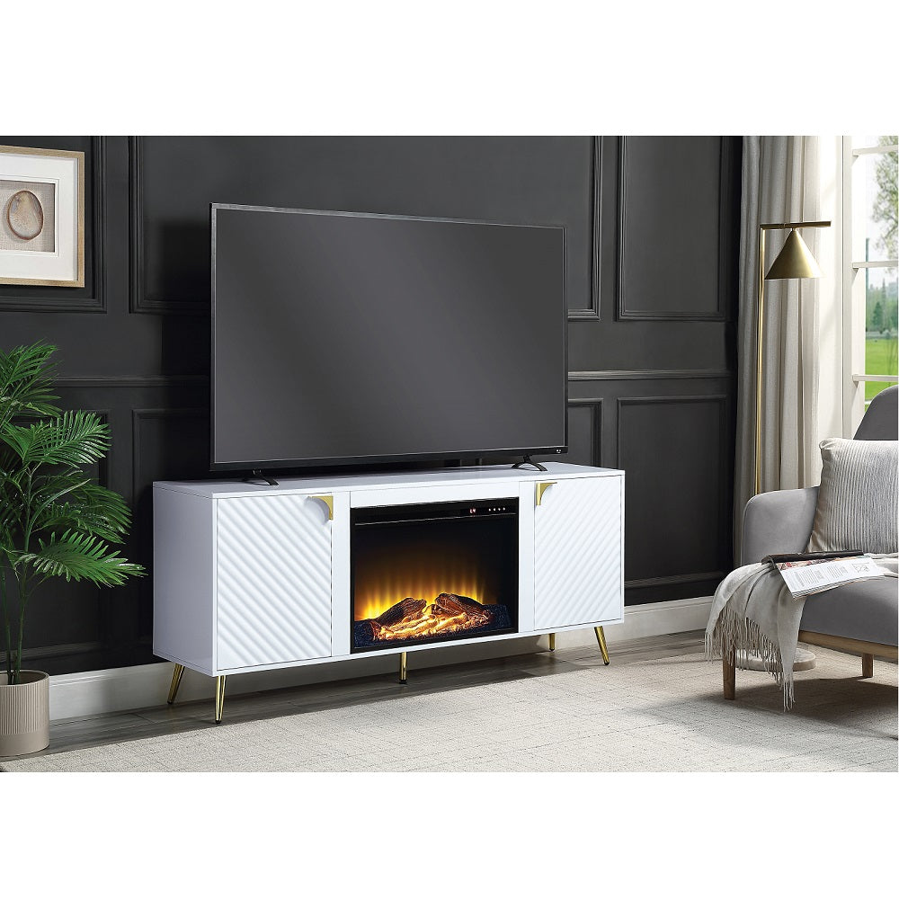 Gaines Tv Stand W/Fireplace