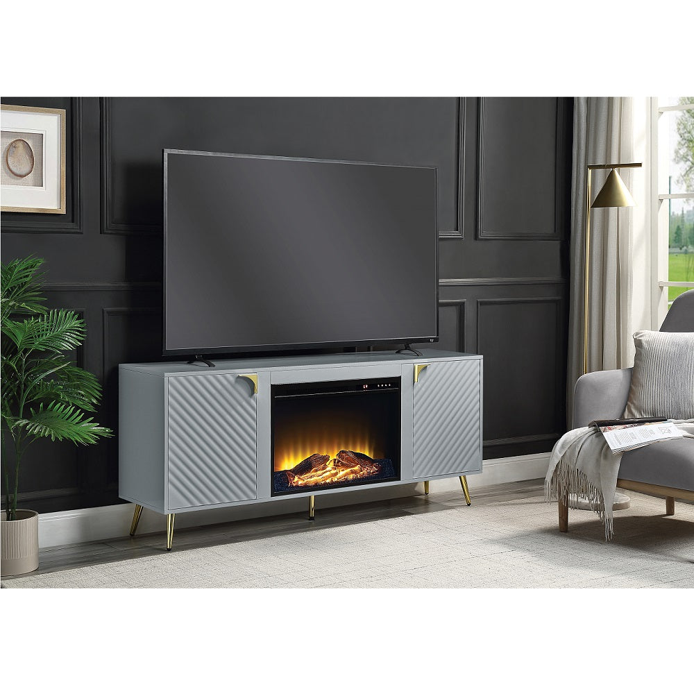 Gaines Tv Stand W/Fireplace