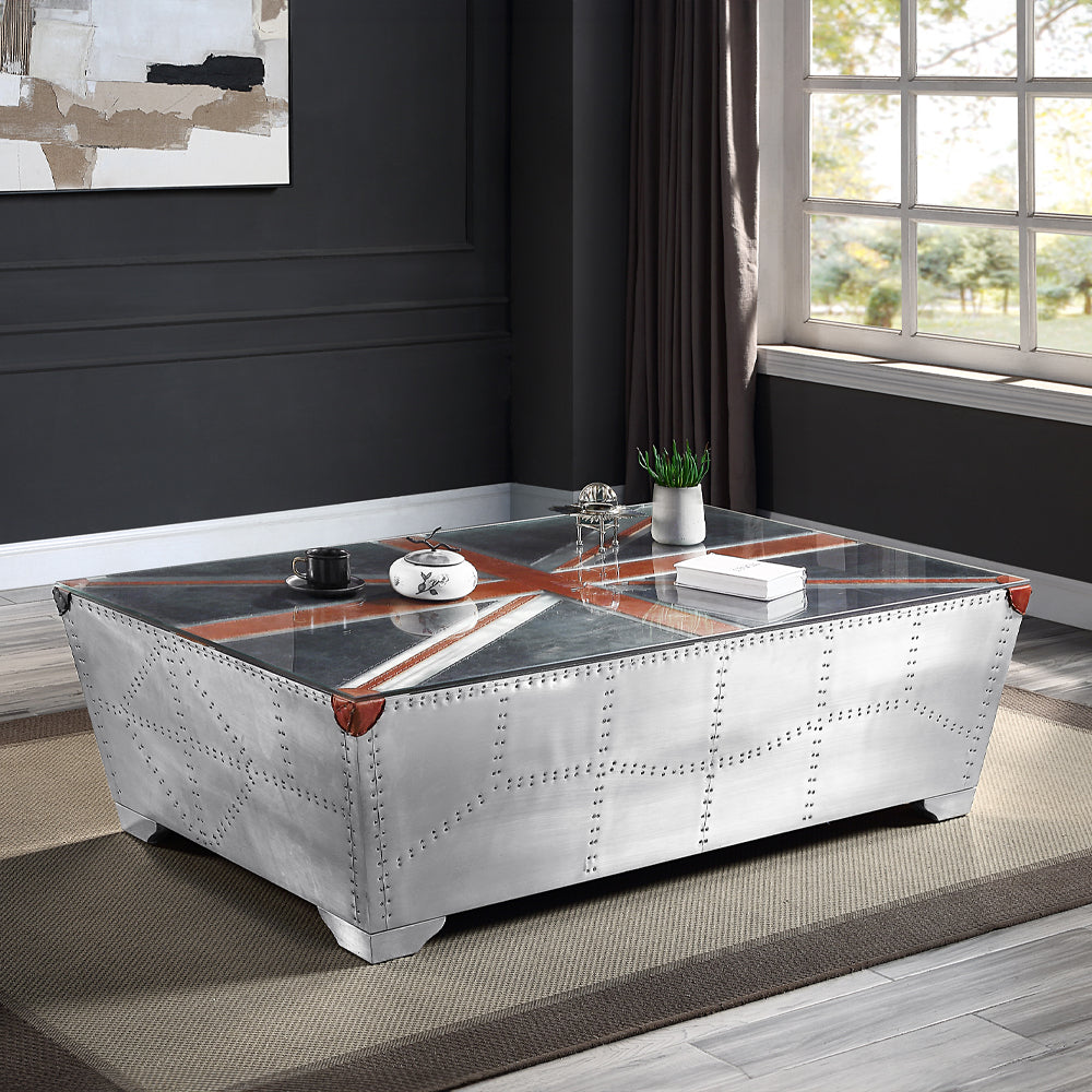 Brancaster Aluminum Coffee Table