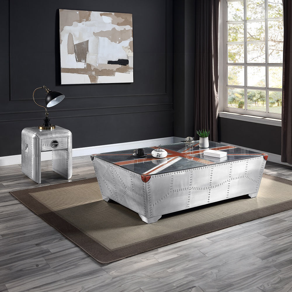 Brancaster Aluminum Coffee Table