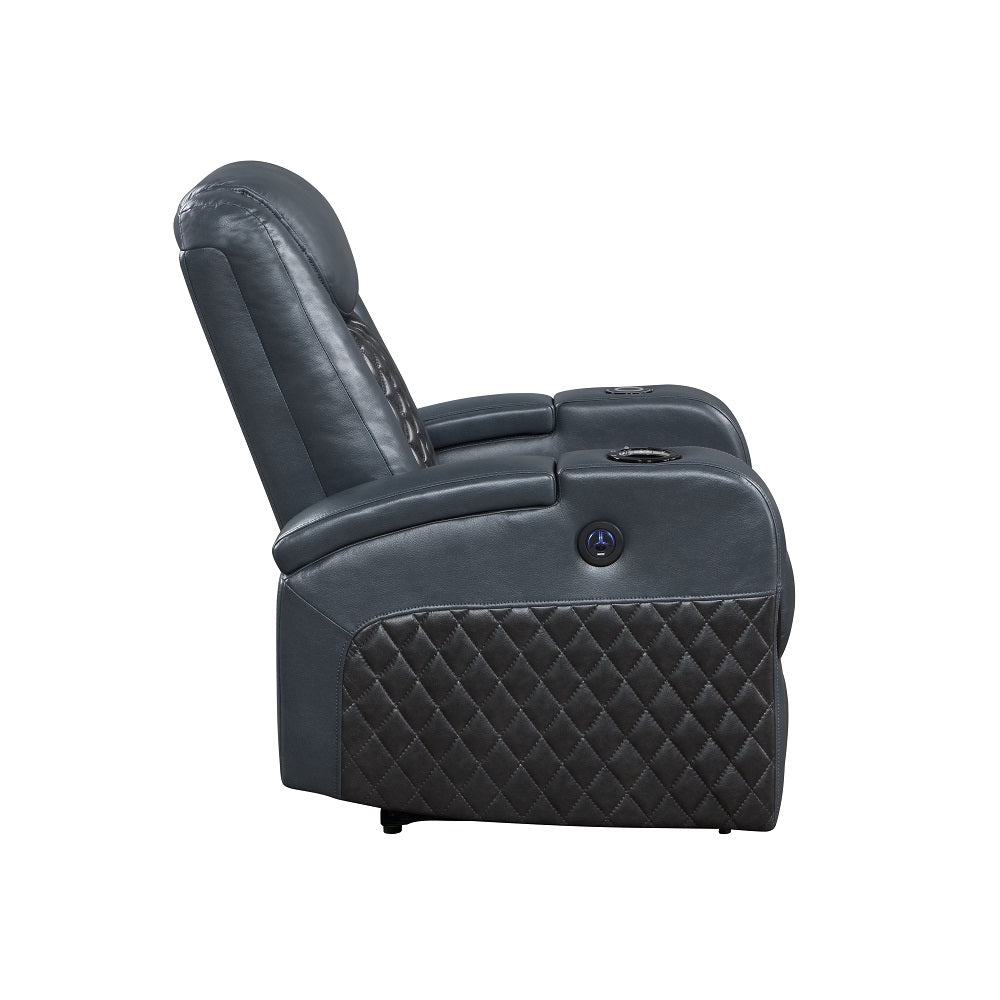 Alair Power Motion Recliner W/Bluetooth, Wireless Charger & Cupholder