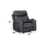 Hirah Motion Glider Recliner