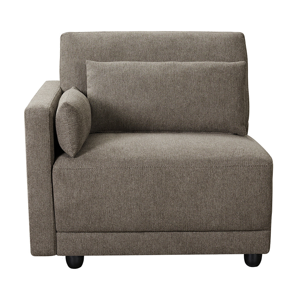 Rylie Modular - Left Facing Chair w/3 Pillows