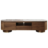 Willene TV Stand w/Ceramic Top