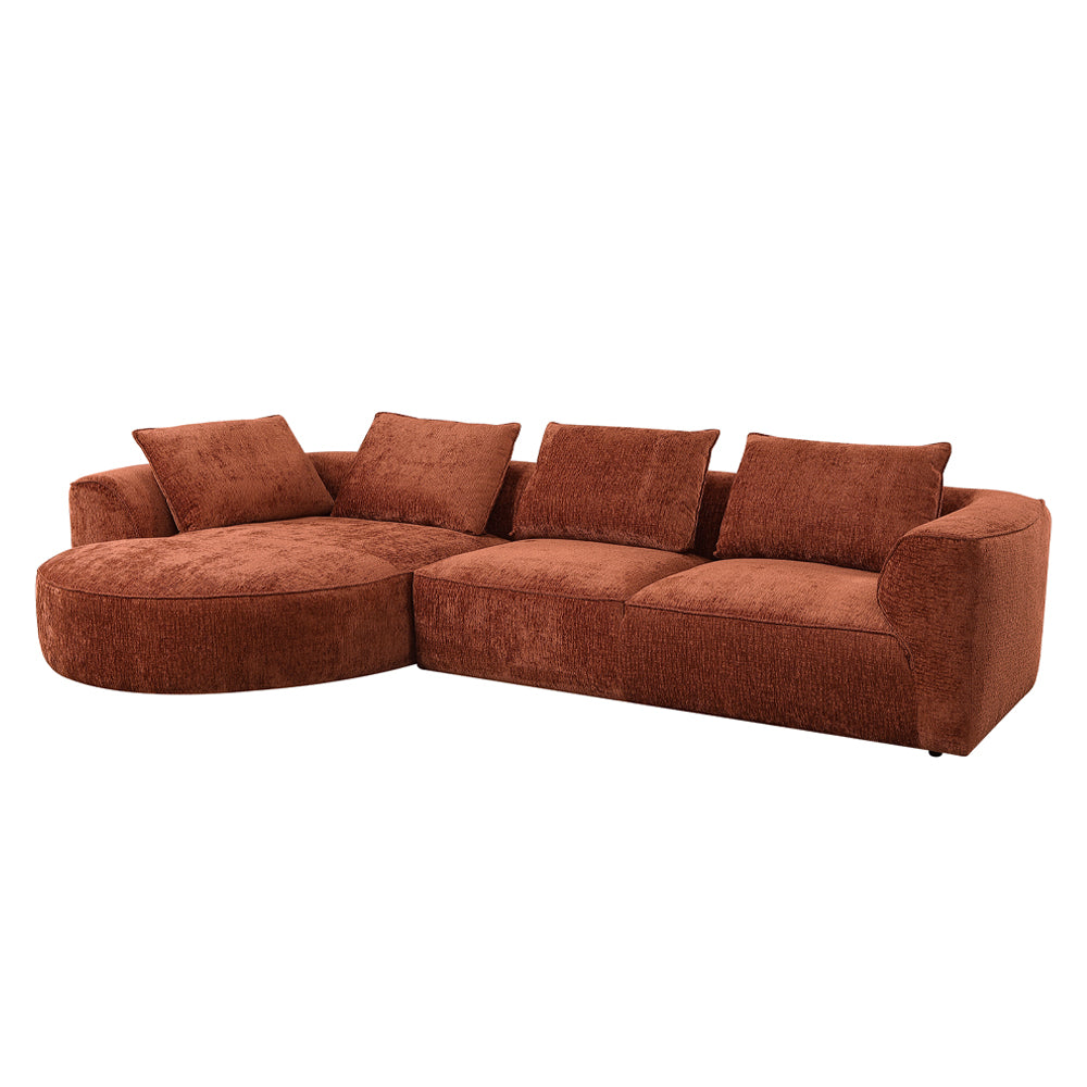 Aceso Sectional Sofa W/4 Pillows