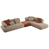 Carrick Sectional Sofa w/6 Pillows