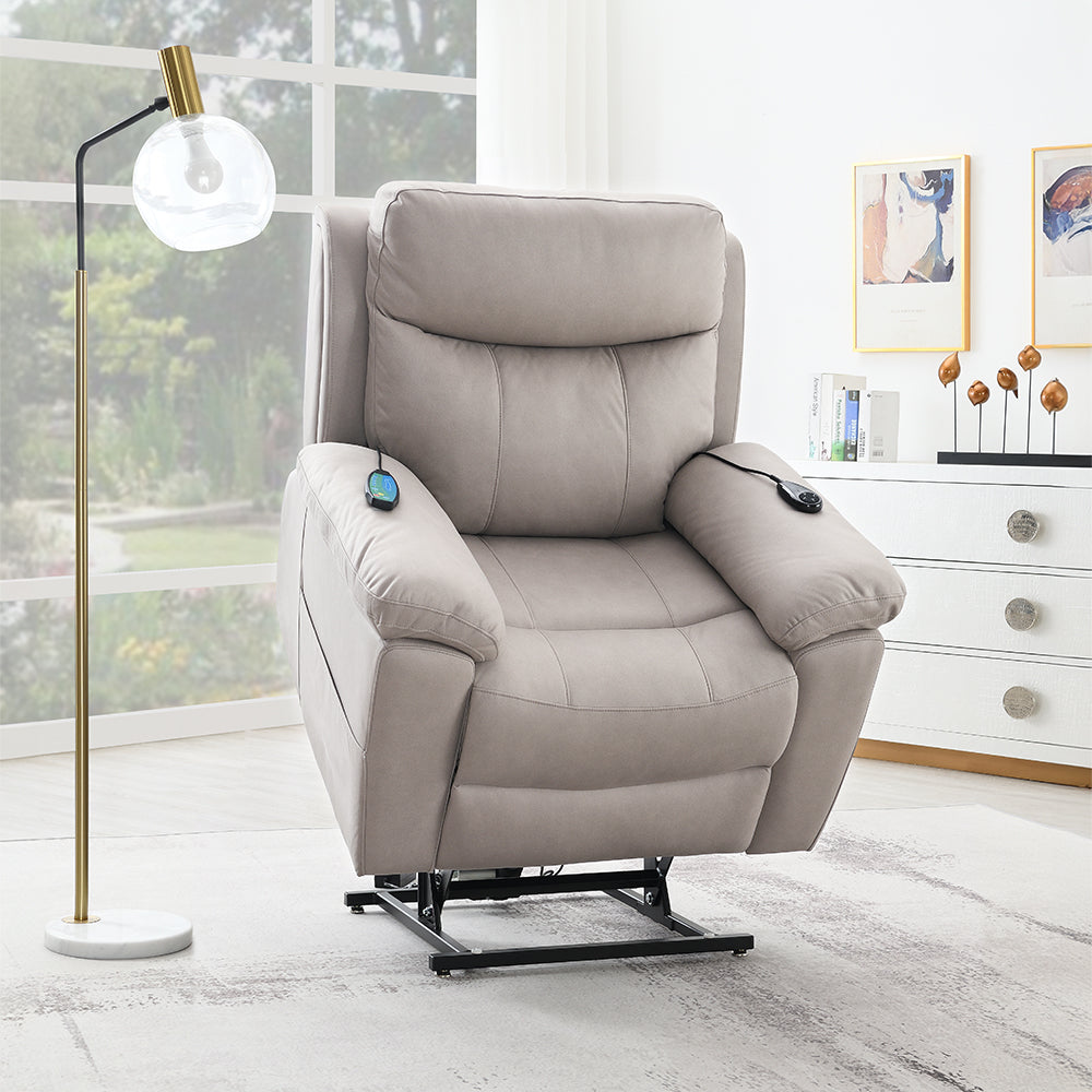 Chriki Power Recliner w/Lift & Heating & Massage