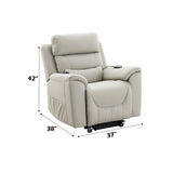 Marsha Power Recliner w/Lift & Massage