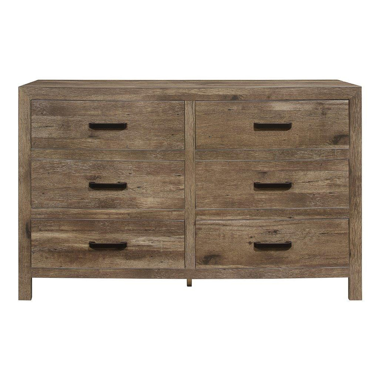 Mandan Weathered Pine Panel Bedroom Set