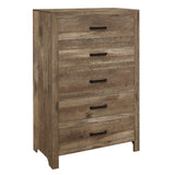 Mandan Weathered Pine Youth Panel Bedroom Set