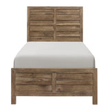 Mandan Weathered Pine Youth Panel Bedroom Set