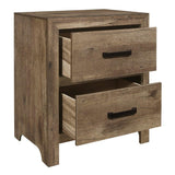 Mandan Weathered Pine Youth Panel Bedroom Set