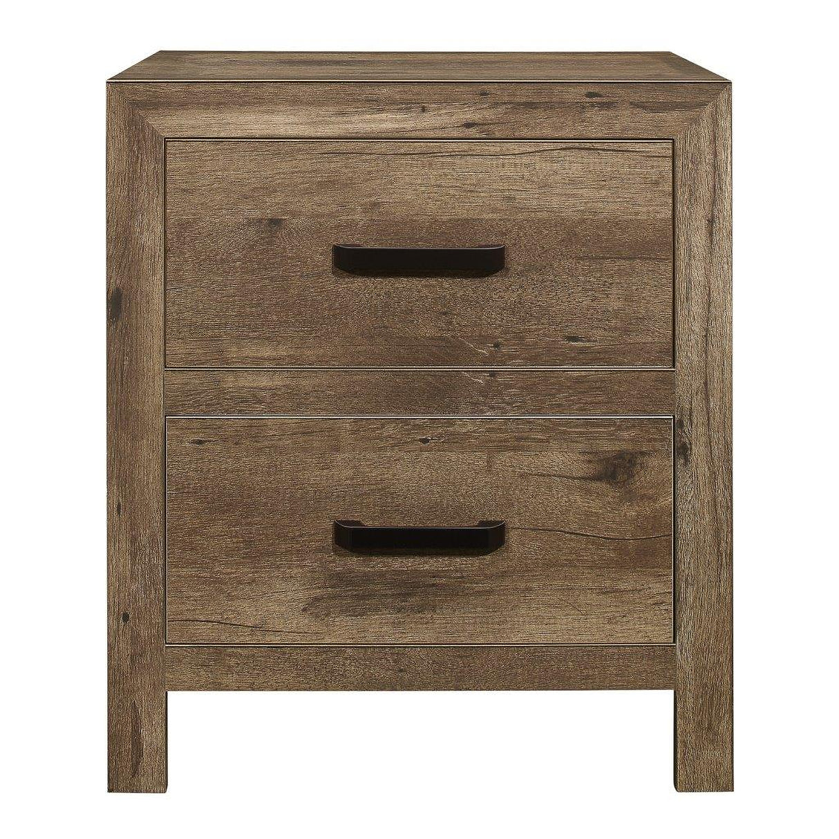 Mandan Weathered Pine Youth Panel Bedroom Set