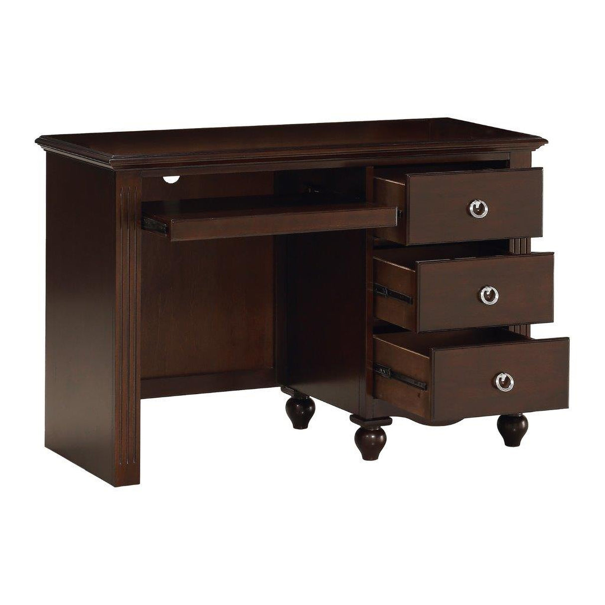 Meghan Espresso Youth Lounge Bookcase Storage Bedroom Set