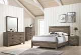 Millie Panel Bedroom Set (Grey)