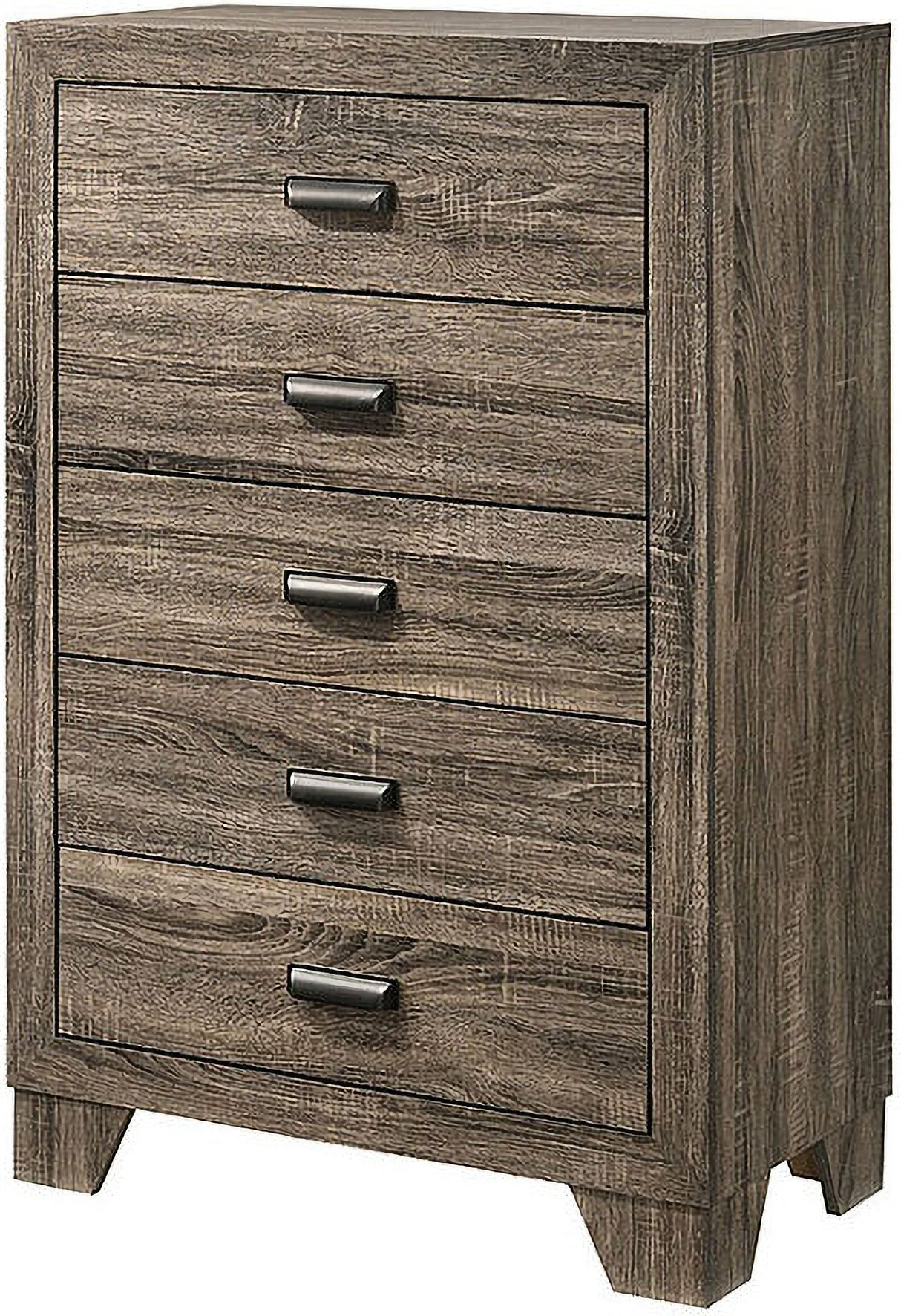 Millie Panel Bedroom Set (Grey)