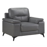 Mischa Dark Gray Living Room Set