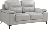 Mischa Silver Gray Living Room Set