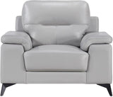 Mischa Silver Gray Living Room Set