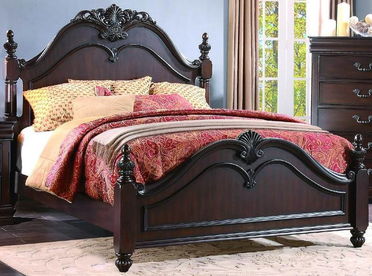 Mont Belvieu Cherry Poster Bedroom Set