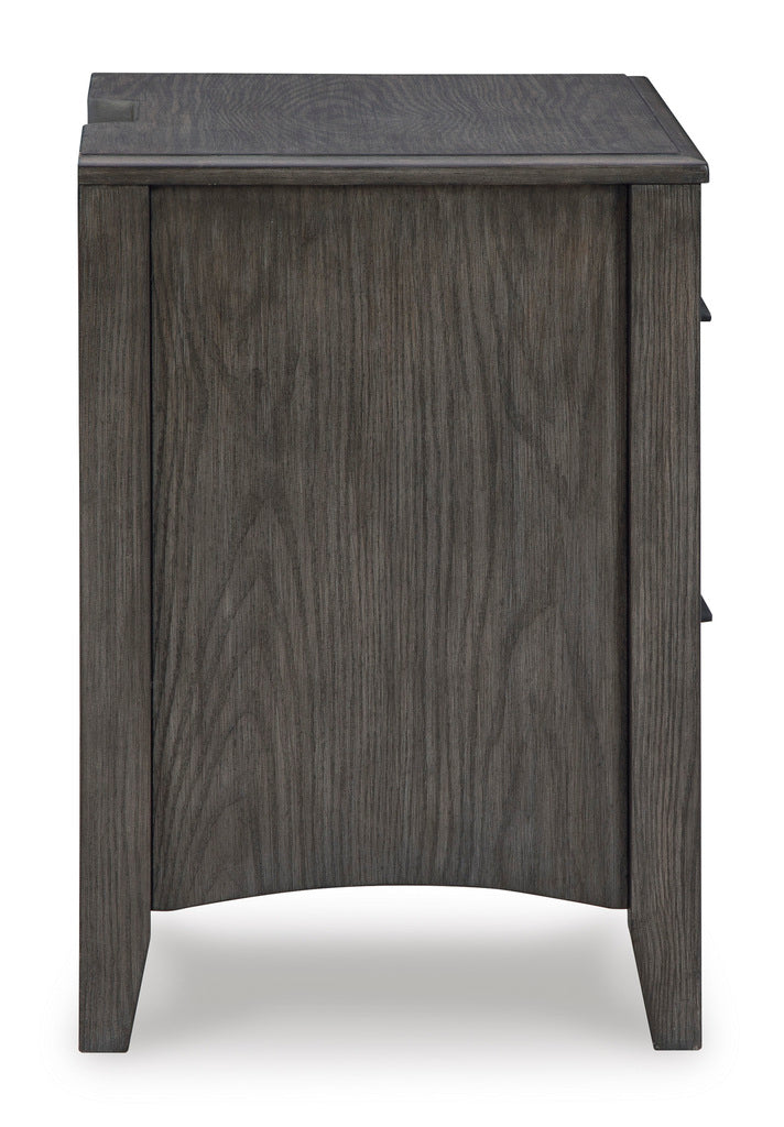 Montillan Panel Bedroom Set In Grayish Brown