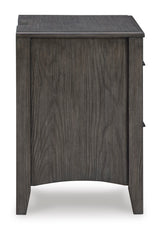 Montillan Panel Bedroom Set In Grayish Brown