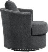 Morelia Charcoal Living Room Set