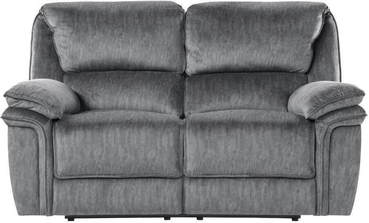 Muirfield Gray Double Reclining Living Room Set