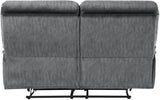 Muirfield Gray Double Reclining Living Room Set