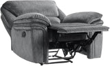 Muirfield Gray Double Reclining Living Room Set