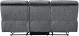 Muirfield Gray Double Reclining Living Room Set