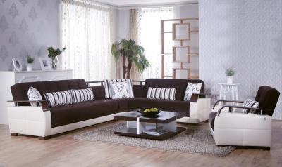 Natural Sectional (Colins Brown) 4 Pieces