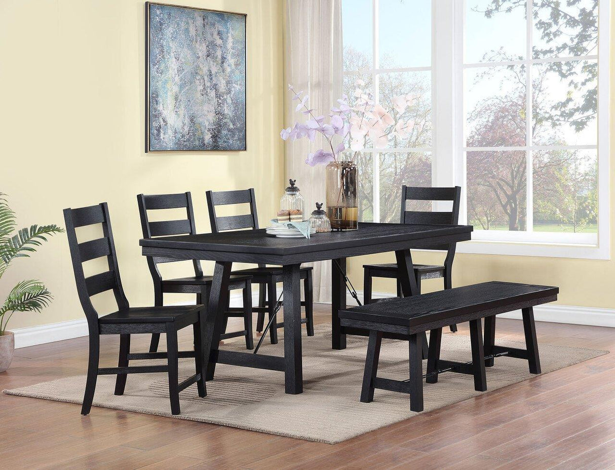 Newport Dining Room Set In Black