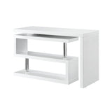 Buck White High Gloss Finish Ii Writing Desk