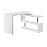 Buck White High Gloss Finish Ii Writing Desk