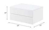 Buck White High Gloss Finish Ii File Cabinet