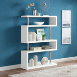 Buck White High Gloss Finish Ii Bookshelf