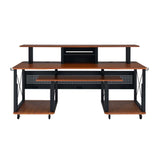 Megara Cherry & Black Finish Music Desk