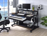 Willow Black Finish Music Desk