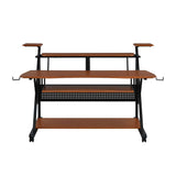 Willow Cherry & Black Finish Music Desk