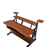 Willow Cherry & Black Finish Music Desk