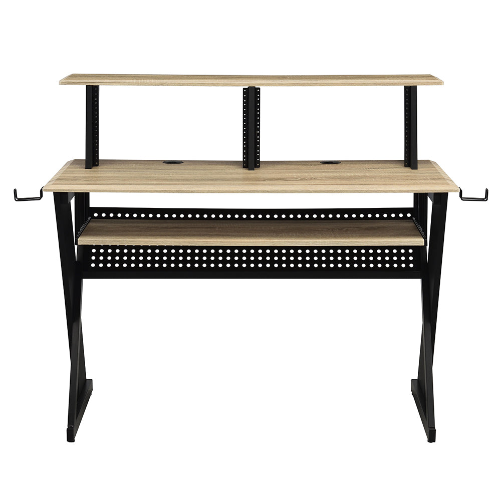 Annette Natural & Black Finish Music Desk