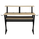 Annette Natural & Black Finish Music Desk